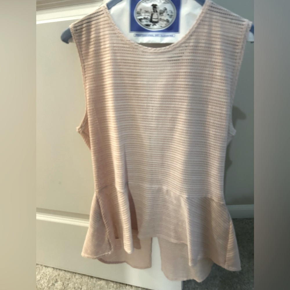 BCBG Max Azria Nude Too Sz L